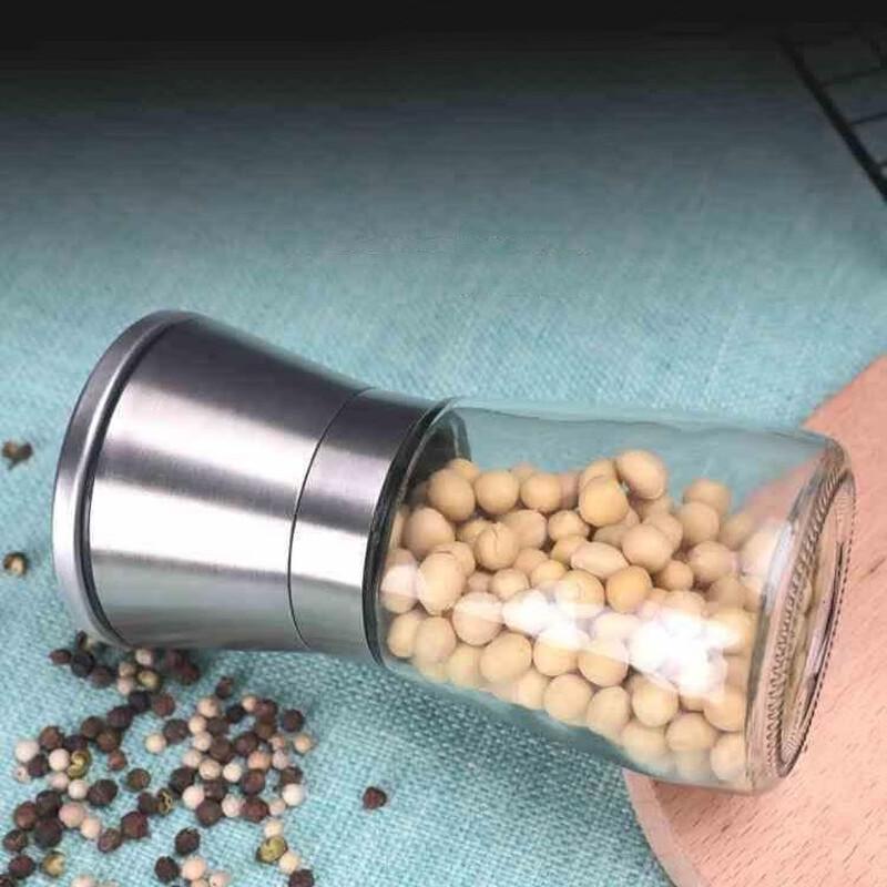 ZISIZ Manual Salt and Pepper Grinder Set (2-Pack)