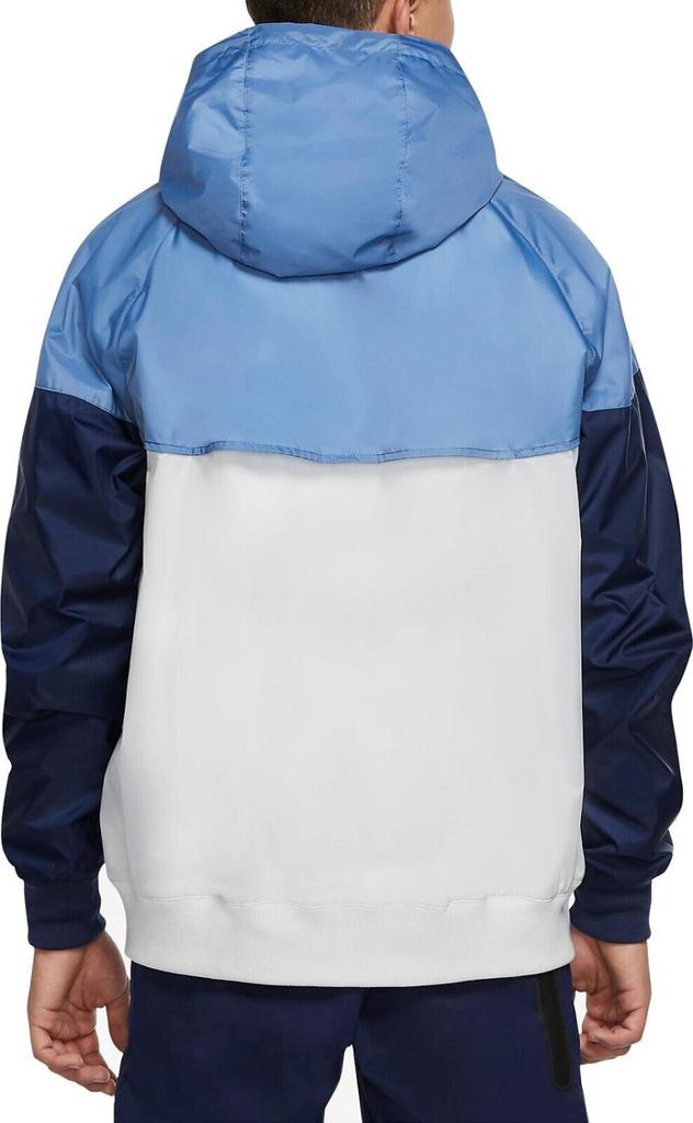 Demi-season Jacket Nike Sportswear Windrunner (AR2209) Photon Dust/stone Blue/midnight Navy/photon Dust