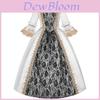Medieval Fantasy Dress For Stage Performances In Linen Fabric Perfect For Adults
