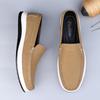 Fashion High Quality Men's Genuine Leather Loafers Handmade Male Slip On Shoes Classic Moccasins Casual Walking Flats Driving Footwear