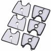 6PCS Cotton Leaf Blower Air Filter White Air Filter Part for Jonsered 125B BX BVX B2126