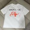 Spring and Summer Hot Selling Pure Cotton Tshirt with Fashionable Printing Loose and Comfortable Highquality Street Leisure