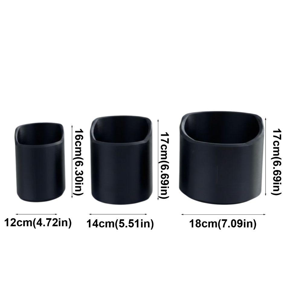 46, 50, 64 Oz Magnetic Bottle Stand Black Heavy Duty Bottle Mount Fixed Water Cup Beverage