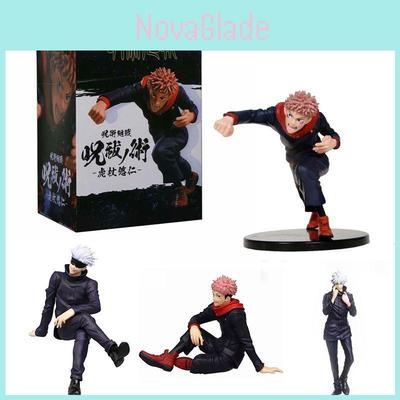 Stunningly Detailed Jujutsu Kaisen Action Figure Featuring Yuji Itadori And Satoru Gojo