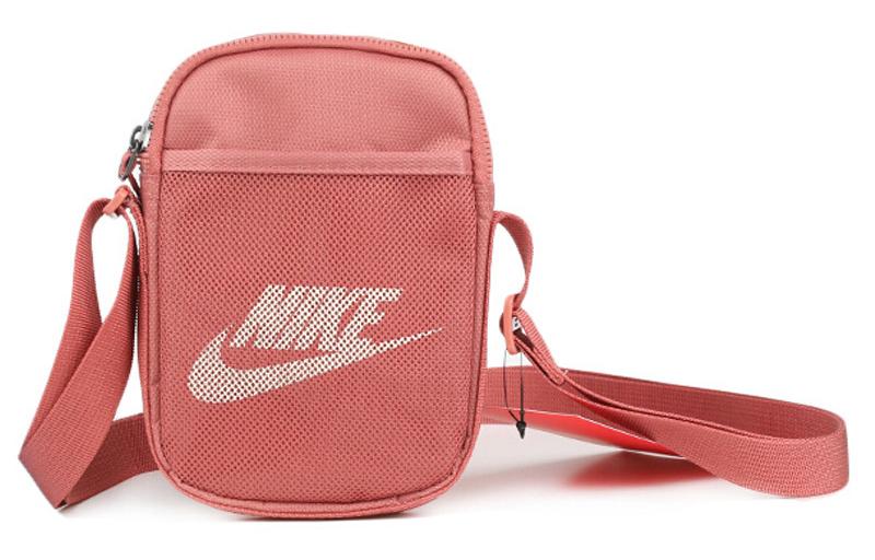 Nike Heritage Polyamid Crossbody-Tasche Regular Unisex Canyon Pink BA5871-689
