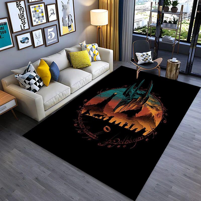 Middle-earth's Epic Saga carpet Living room and bedroom mats Suitable for all seasons Bathroom mat Art Protective pad