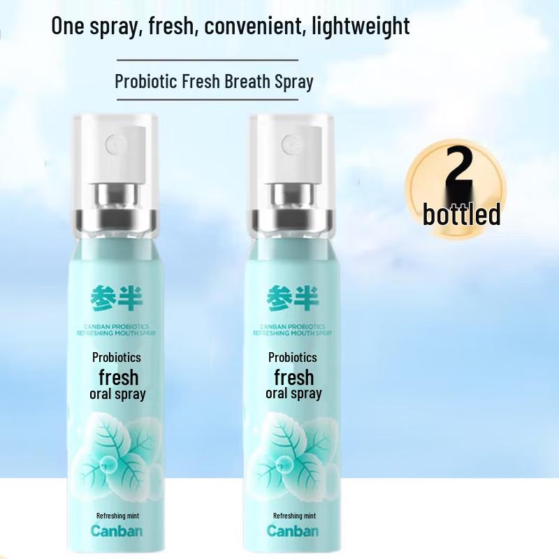 

Канбан Пробиотик Спрей для полости рта Свежее Дыхание - Сильная Освежающая Мята