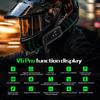 EJEAS V6 PRO+ Motorcycle Helmet Intercom Bluetooth Headset Support EUC CVC Noise Reduction Waterproof IP67 Standby Time 260H