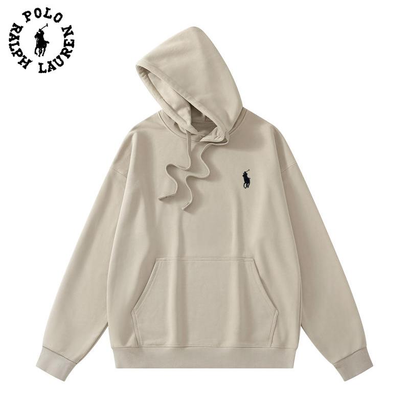 Polo Ralph Lauren 2025 Autumn/Winter New Heavy Duty Cotton Embroidered Hoodie M