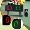 Billiards Electronic Scoreboard 26x9.5x3cm Multipurpose for Table Tennis Sturdy Practical Portable Digital Scoreboard