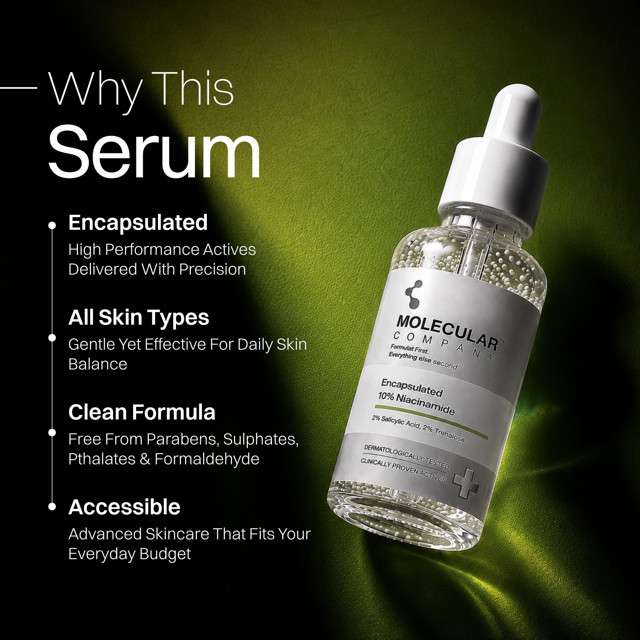 Molecular Company Encapsulated 10% Niacinamide Face