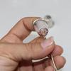 10 Pcs/set DIY Sewing Tools Finger Protector Antique Hard Metal Brass Sewing Thimble Needles Sewing Accessoires Wholesale