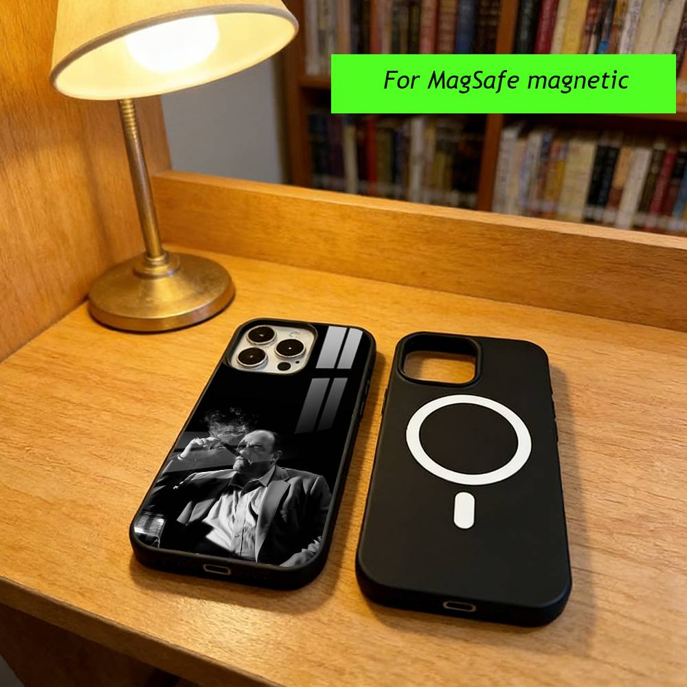 The S-Sopranos Tony Phone Case For iPhone17,16,15,14,13,12,11 Plus,Pro Magnetic with Magsafe Wireless Charging