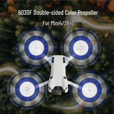 Mini 3 Pro 6030F Low Noise Propeller Blades (8-Pack), Double-Sided Color