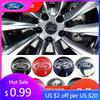 Car Sticker 2025 Hot New 56MM Car Decals Wheel Rims Center Hub Stickers for Ford Kuga Fusion Shelby ST RS Mondeo Focus 2 3 Fiest