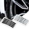 4Pcs For MINI Cooper S JCW WORKS R55 R56 F55 F56 R57 R58 R59 R60 Aluminum Car Wheel Tyre Hub Rim Sticker Emblem Auto Accessories W1