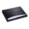 Multifunctional Professional Business Portfolio Padfolio Folder Document Case Organizer A4 PU Leather Zippered Closure