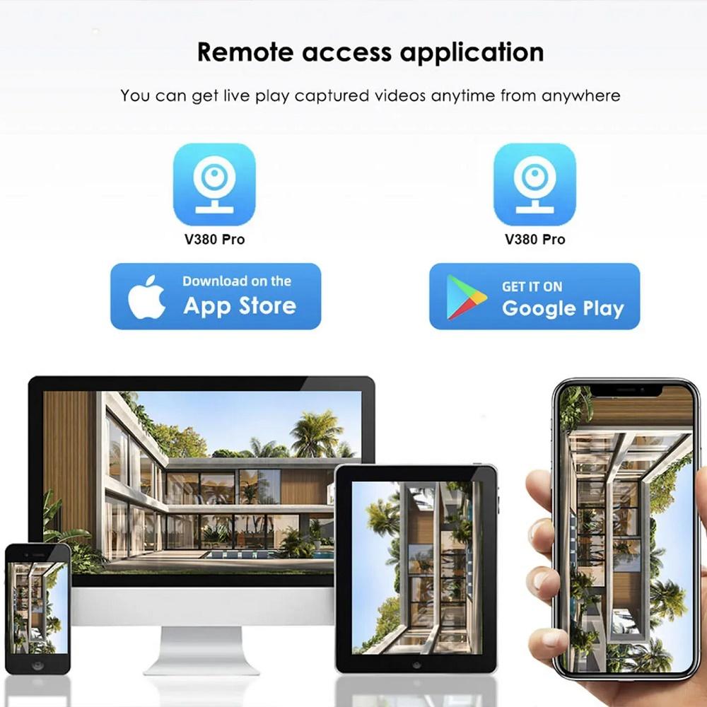 WIFI/4G Solar-powered Surveillance Camera, High-definition Lens PIR Sensor, Night Vision Waterproof IP Camera, CCTV Security Monitor