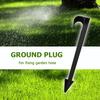 50PCS Garden Irrigation Hose Anchors 16mm Fixed Stakes for Hose Drip Irrigation Garden Watering Dripper Sprinkler Bracket