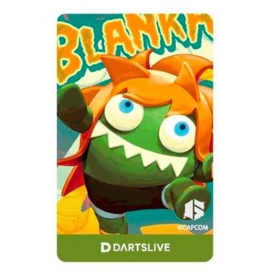 New Limited Edition Street Fighter 6 Darts Live Card  Blanka