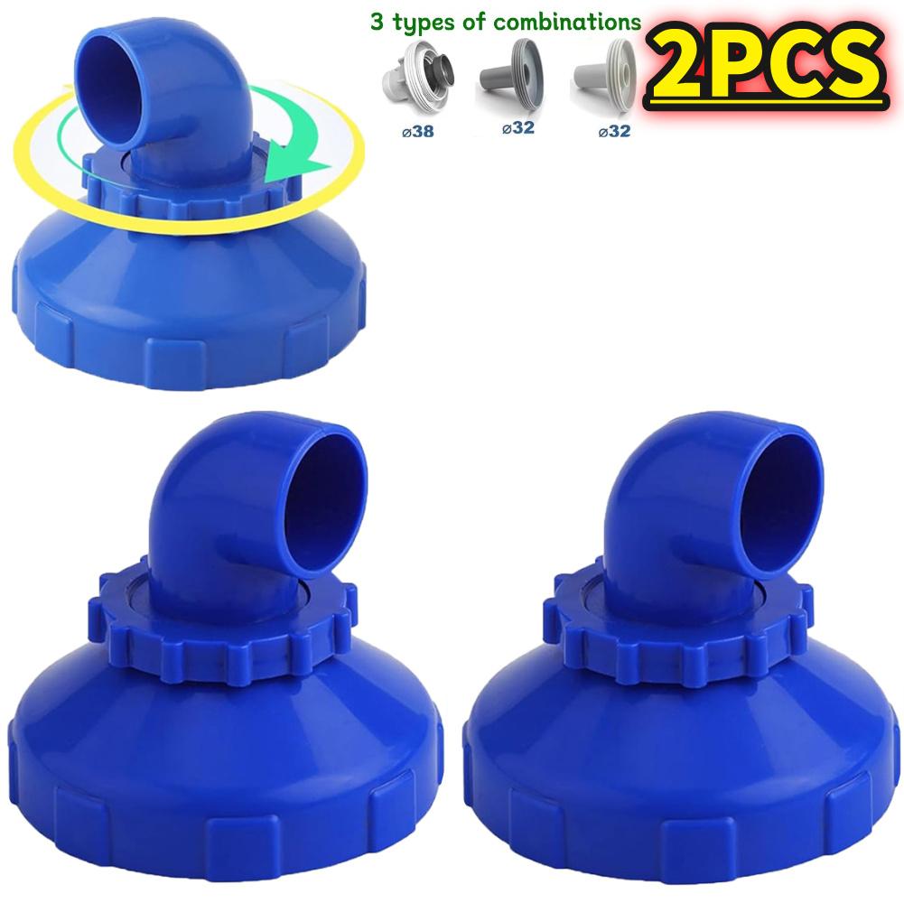 5-1PC Pool Inlet Nozzle for Intex Outlet Pool Nozzles 360 Degree Rotatable Swimming Pool Return Jet Pool Jet Nozzle Replacement