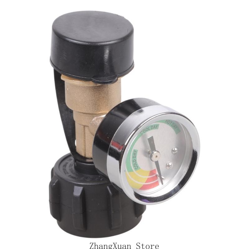 

Brass Leak Detector Gas Level Cylinder Tanks Level Gauge Propane Tanks Gauge Level 3XUF CN