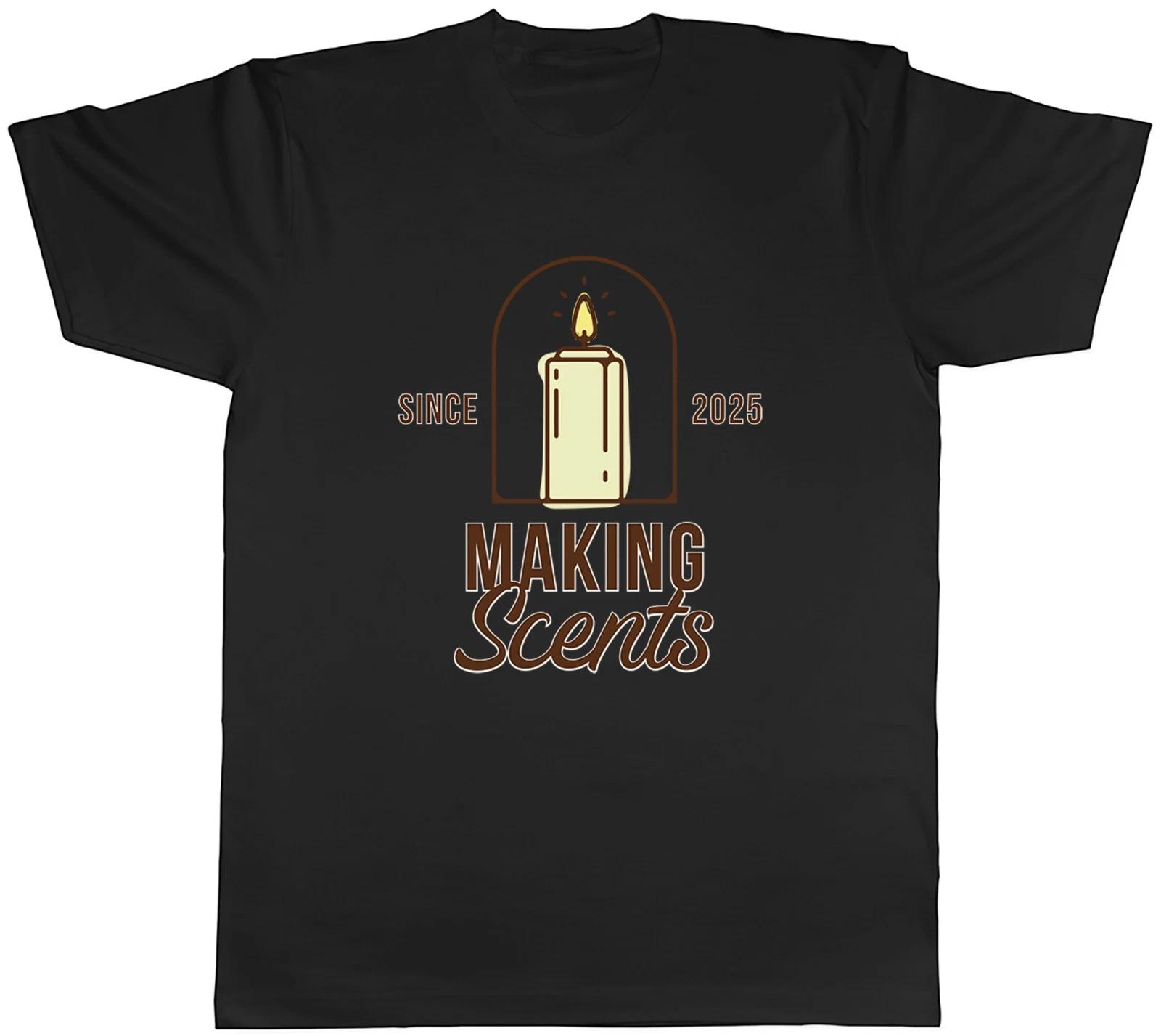 Personalised Handmade Candle Maker Mens T-Shirt Tee Gift Top M