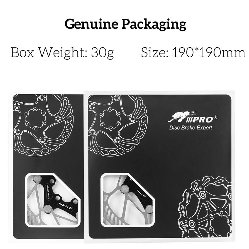 160mm 140mm Centerlock Brake Disc Floating 160mm 140mm 6 Screws Disc Rotor Cooled Lightweigh for Mtb Road Mountain Bike