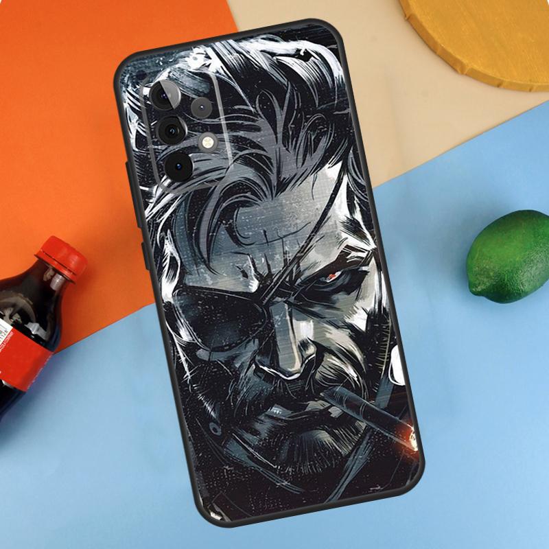Game Metal Gear Solid Case For Samsung Galaxy A54 A34 A14 A53 A13 A23 A33 A73 A51 A71 A12 A22 A32 A52 A21S Coque