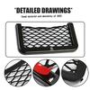 Car Storage Net Pocket Mesh Bag Organizer Elastic Flexible Bag For BMW M Performance E36 E46 E60 E90 E91 E92 E93 F30 F20 pdcr06