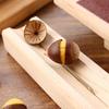 1pair Manual Chestnut Opener Wooden Chestnut Clip for Easy Peeling Walnuts and Lotus Durable Ergonomic Design Grip Kitchen Tool