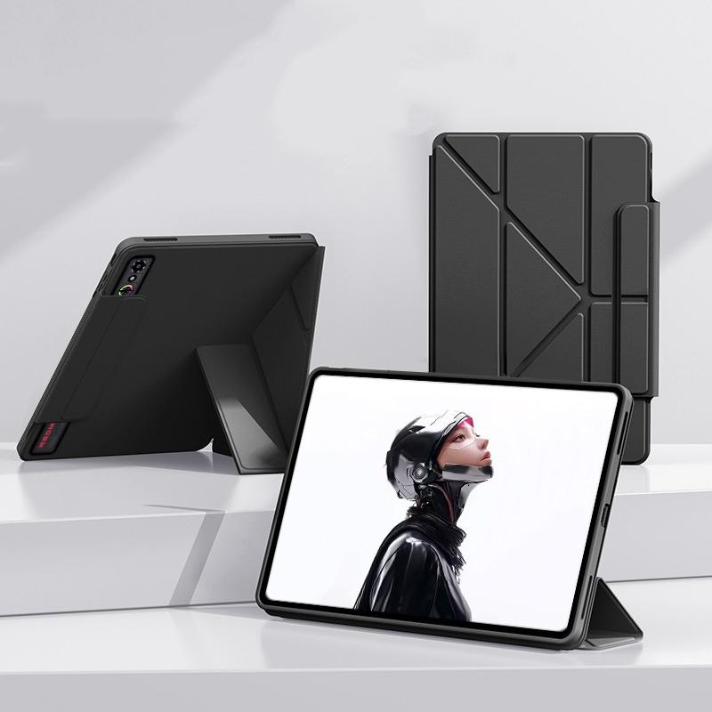 Stoßfeste und sturzsichere Schutzhülle für RedMagic Astra Gaming Tablet Hülle Faltbarer Ständer Aufweckfunktion