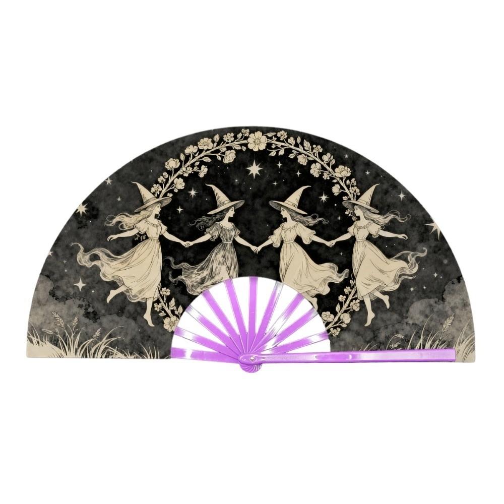 Handheld Kung Fu Fan 33cm 13in Folding Hand Fan Chinese Style Large Hand Fan Decoration
