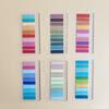 6Packs/Set Transparent Sticky Notes Self-Adhesive BookMarkers Annotation Reading Book Clear Tab Kawaii Cute Stationery