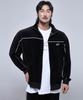 Physical Garments P2583 Velour Track Jacket [Black]