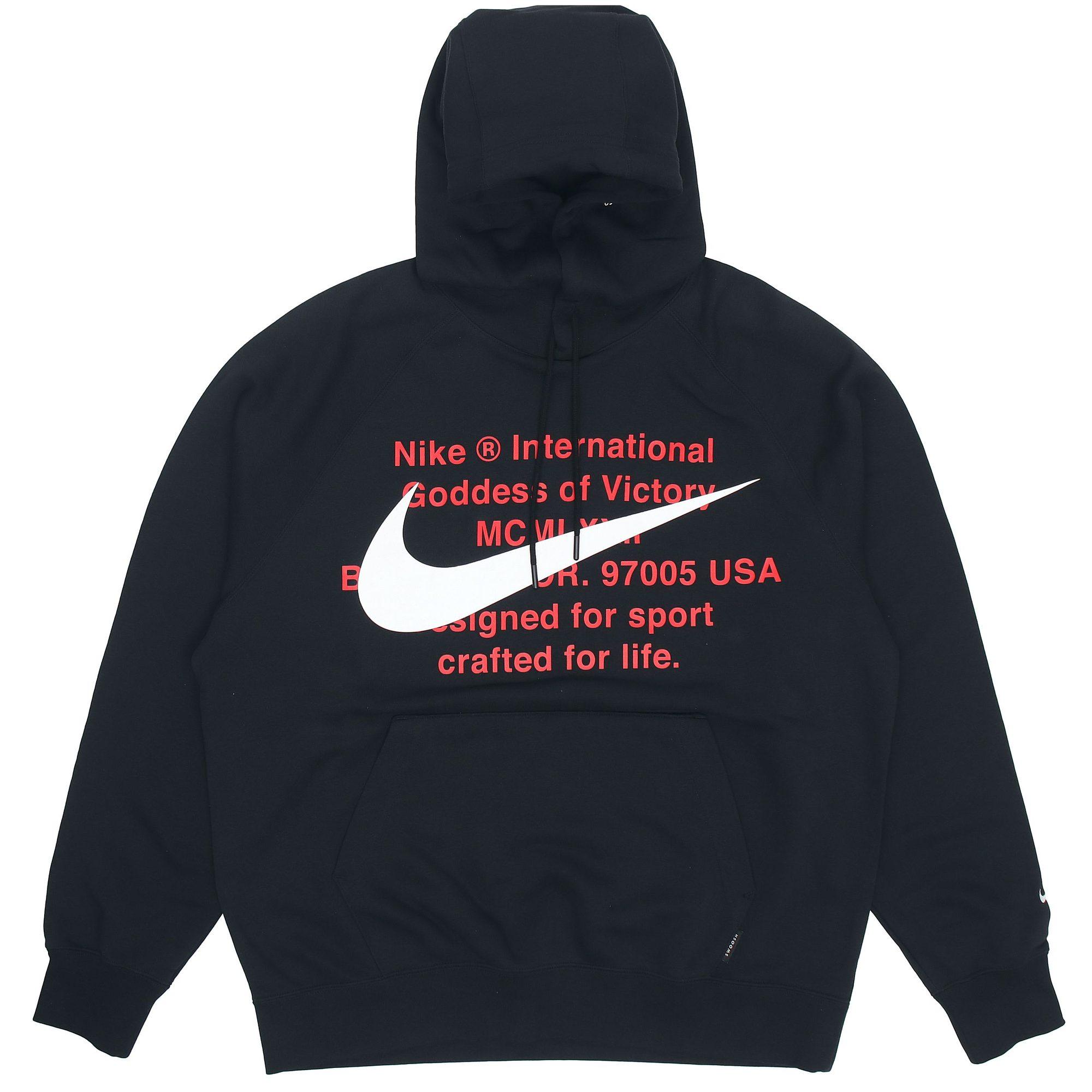 Nike Sweatshirts Men`s Hooded Moderate Regular