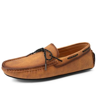 Fashion Handmade Leather Shoes Leather Men's Shoes Casual Fashion Non-slip Men's Flat Shoes Spring and Summer New Extra Size