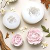 Floral Silicone Molds for Epoxy Resin Making Candle Soap Heat Resistant Easy Demolding Flower Shape Silicone Mould