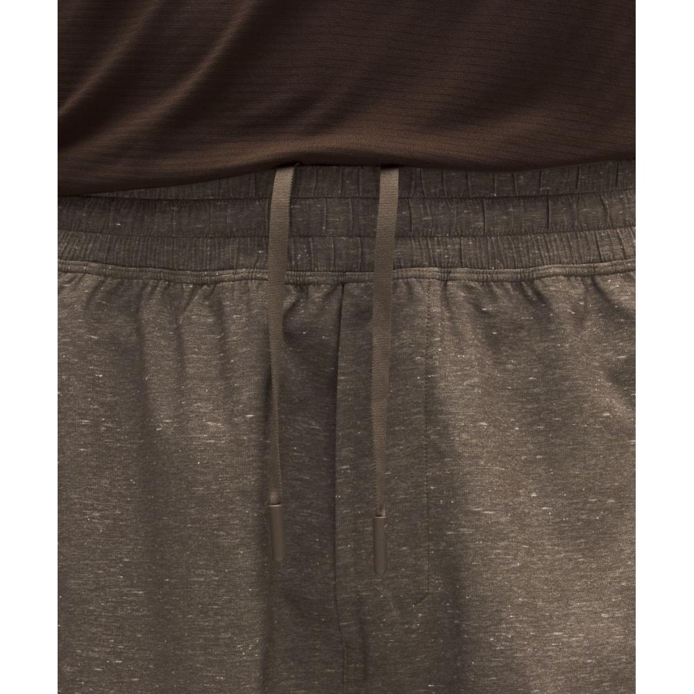 Lululemon Pace Breaker Linerless Short 5  Speckled Heather Olive Brown Multi