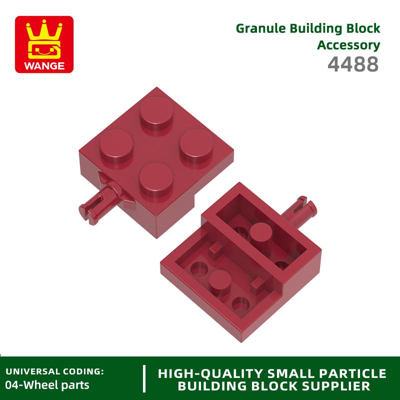 104 Stück/Los 4488 Radschraube Substrat Bausteine Moc Kompatibel mit allen Markensteinen Kinderspielzeug Geschenkbox