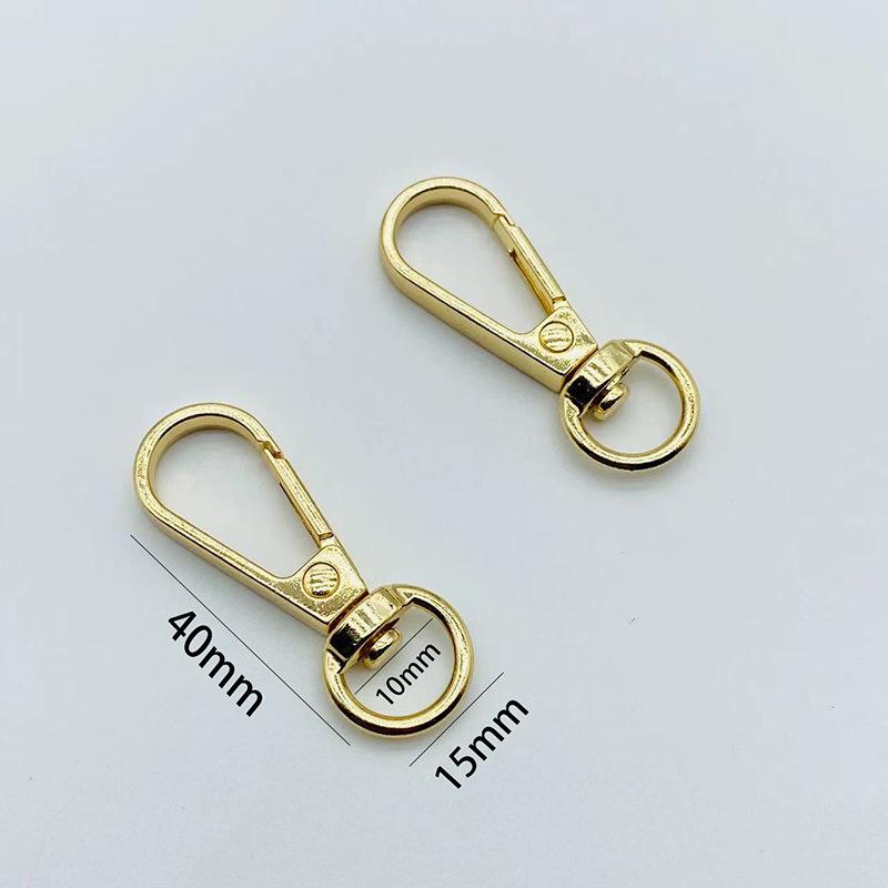 Metal Hook for Handbags and Lanyards - Small Chain Strap Buckle for Phone and Keychain