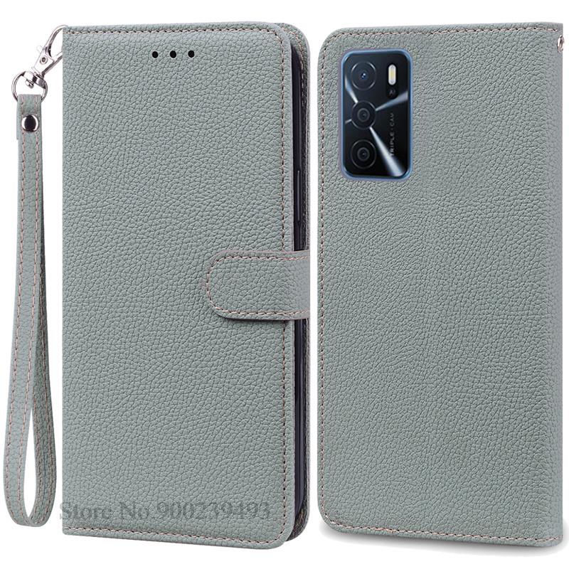 Pour OPPO A16 Étui Portefeuille à Rabat en Cuir Pour Oppo A16s Étui OppoA16 s CPH2269 CPH2271 Étui en Silicone Pour Oppo A16 A16s Housse