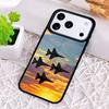 Fighter Planes Phone Case for iPhone 17 Air 16 15 11 12 14 13 Pro Max Shockproof Cover