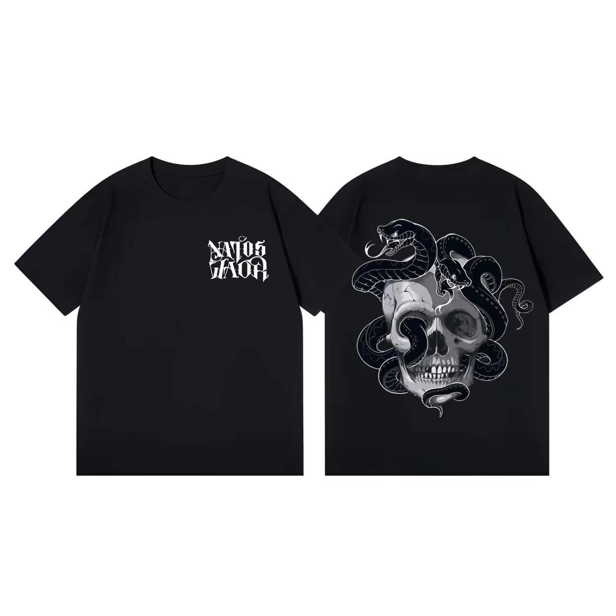 Rap Group Natos Y Waor Merch T Shirt Fashion Hip Hop Vintage Short Sleeve Top Unisex Women Casual Cotton Tshirt Streetwear S