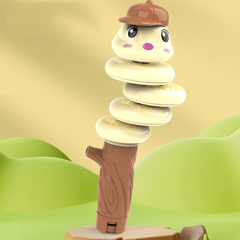 Snake-Shape Swinging Toy With Whistled Parent-Child Interaction Plaything For Home/Travel