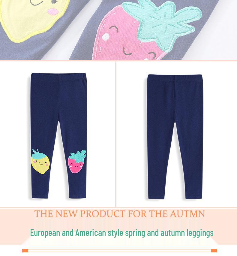 2026 Stylish Spring/Autumn Baby Girls' Leggings | Fashionable Long Pants for Outerwear