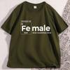 Female The Original Iron Man Printed T Shirt Cotton Short Sleeve Feminist Woman Up Tshirt Loose Round Neck Short Sleeve Tops