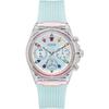 Athena Blue Stainless Steel, Silicone Ladies' Quartz Watch GW0438L8