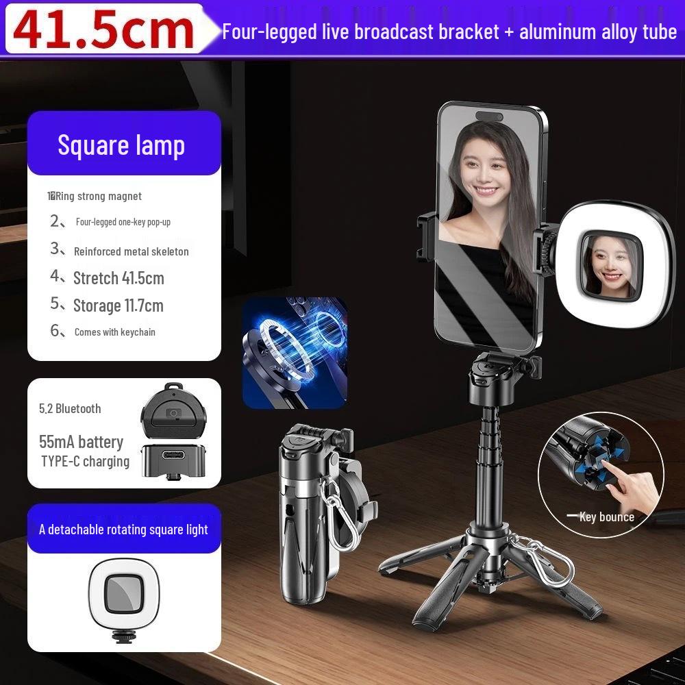 P15Mini 3v1 Bluetooth Selfie tyč: Proti otřesům, zatahovací a přenosný