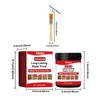 Convertitore di Ruggine Riparazione Ruggine Con Pennello Rinnovatore Ruggine Vernice Antiruggine Rimozione Ruggine Convertitore Vernice Metallica Riformatore Ruggine Versatile